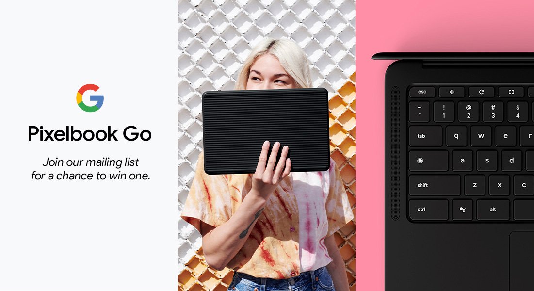Win A Pixelbook Go